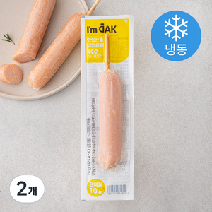 아임닭 맛있는 닭가슴살 옥수수 소시지 꼬치 (냉동), 70g, 2개