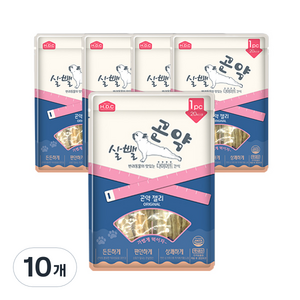 선진펫 살뺄곤약 강아지 젤리 간식, 오리지날, 80g, 10개