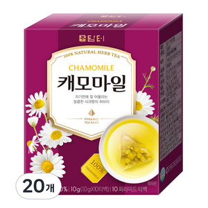 담터 캐모마일 삼각티백, 1g, 10개입, 2개