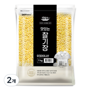 더담은 맛있는 찰기장, 1kg, 2개