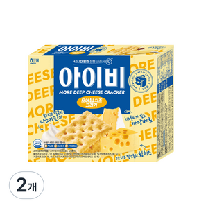 해태제과 아이비 모어딥치즈 크래커, 270g, 2개