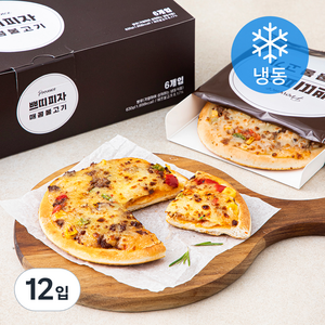 쁘띠피자 매콤불고기 피자 (냉동), 105g, 12입