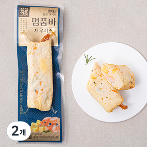 삼진어묵 명품바 새우치즈, 2개, 85g