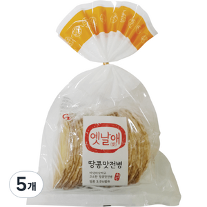 청우 옛날애 땅콩 전병, 250g, 5개