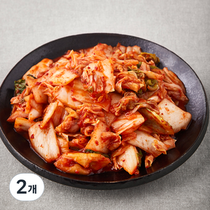 금자네 맛김치, 1kg, 2개