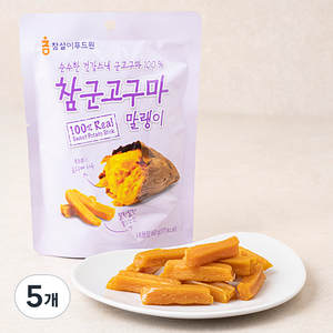 참군고구마말랭이, 60g, 5개