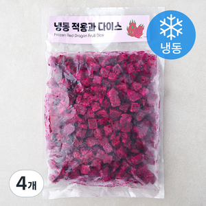 적용과 다이스 (냉동), 4개, 1kg