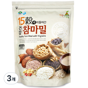 자연의선택 엔초이스 15곡이들어간건강참마밀, 1.3kg, 3개