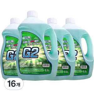 G2 고농축 액체세제 본품, 2.5L, 16개