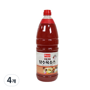 화미제당 탕수육 소스, 2kg, 4개