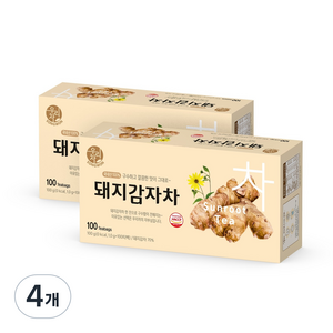 우리차 돼지감자차, 1g, 100개입, 4개