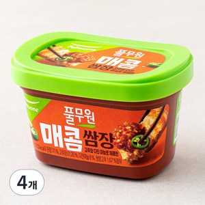 풀무원 매콤 쌈장, 450g, 4개