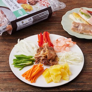 곰곰 쉬림프&불고기 월남쌈, 795g, 1개