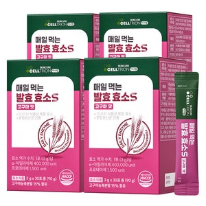 이너랩 매일 먹는 발효 효소S 30p, 90g, 4개