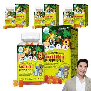 네추럴라이즈 멀티비타민 꾸미, 60정, 4개