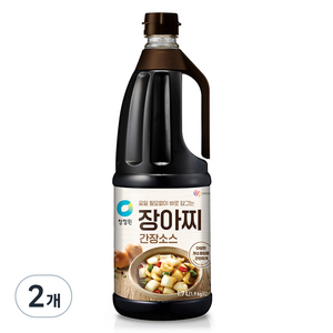 청정원 장아찌 간장소스, 1.7L, 2개