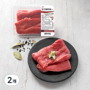 도드람한돈 1등급 안심 장조림용 (냉장), 500g, 2개