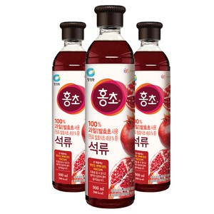 홍초 석류식초, 900ml, 3개