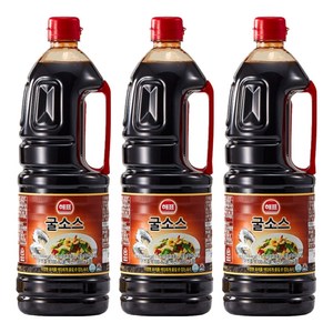 해표 굴소스, 2kg, 3개