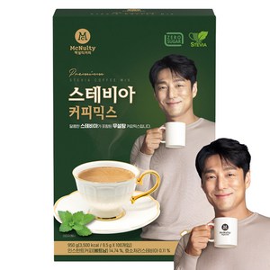 맥널티커피 스테비아 커피믹스, 9.5g, 30개입, 1개