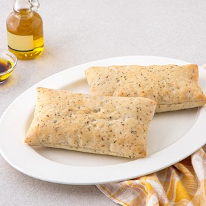 프레시오늘 신선냉장 엑스트라버진 올리브오일 100 허브 치아바타, 105g, 2개입, 1개