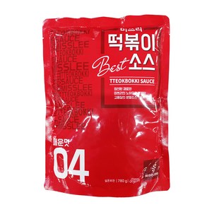 미쓰리 핫 떡볶이소스 04 매운맛, 780g, 1개