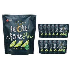 농심 우와한 콩칩, 42g, 12개