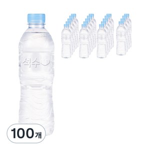 석수 무라벨, 500ml, 100개