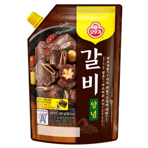 오뚜기 갈비양념 스파우트팩, 1개, 480g