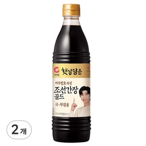 청정원 조선간장, 840ml, 2개