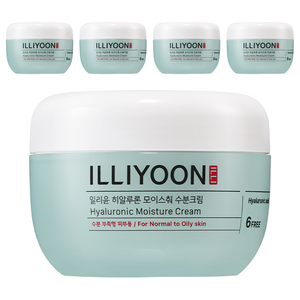 일리윤 히알루론 모이스춰 수분크림, 100ml, 5개