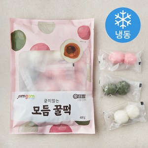 곰곰 굳지않는 모듬 꿀떡 (냉동), 600g, 1개