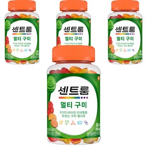 센트룸 멀티 구미 160g, 80정, 4개