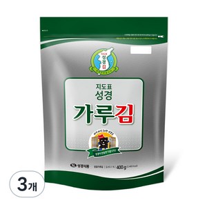 지도표성경 가루김, 400g, 3개