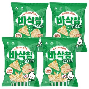 CJ제일제당 바삭칩 고소한맛, 4개, 45g