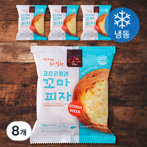 라체나 고르곤졸라 꼬마피자 (냉동), 80g, 8개