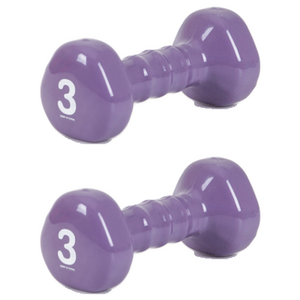 아이워너 삼각 PVC 아령, 3kg, 2개
