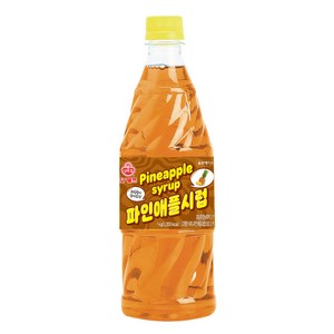 오쉐프 파인애플시럽, 1kg, 1개