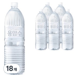 오리온제주용암수 닥터유 무라벨, 2L, 18개