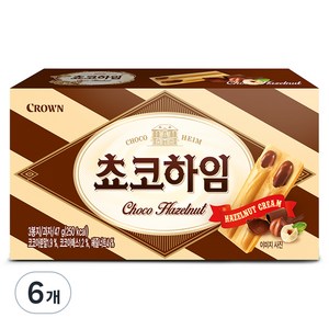 크라운 쵸코하임, 47g, 6개