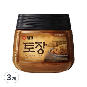 샘표 시골집토장, 900g, 3개