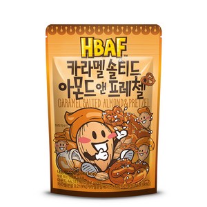 바프 카라멜 솔티드 아몬드 앤 프레첼, 120g, 1개