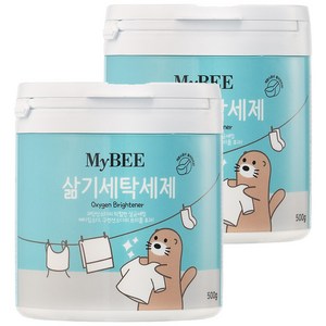 마이비 삶기세탁 유아 세제, 500g, 2개