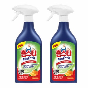 홈스타 맥스 프레쉬 주방용 세정제, 500ml, 2개