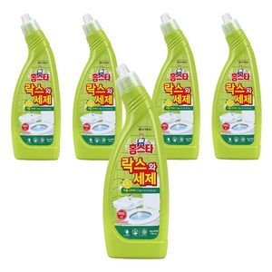 홈스타 락스와세제 허벌 시트러스, 750ml, 5개