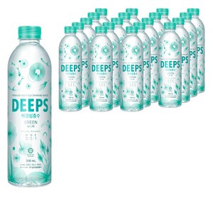 Deeps 해양심층수 그린, 500ml, 20개