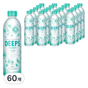 Deeps 해양심층수 그린, 500ml, 60개