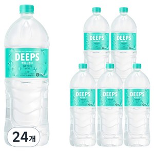 Deeps 그린 먹는 해양심층수, 2L, 24개