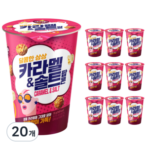 다르다팝콘 카라멜 앤 솔트, 70g, 20개