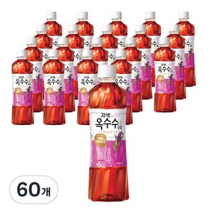 웅진 자색으로 잘빠진 옥수수수염차, 500ml, 60개